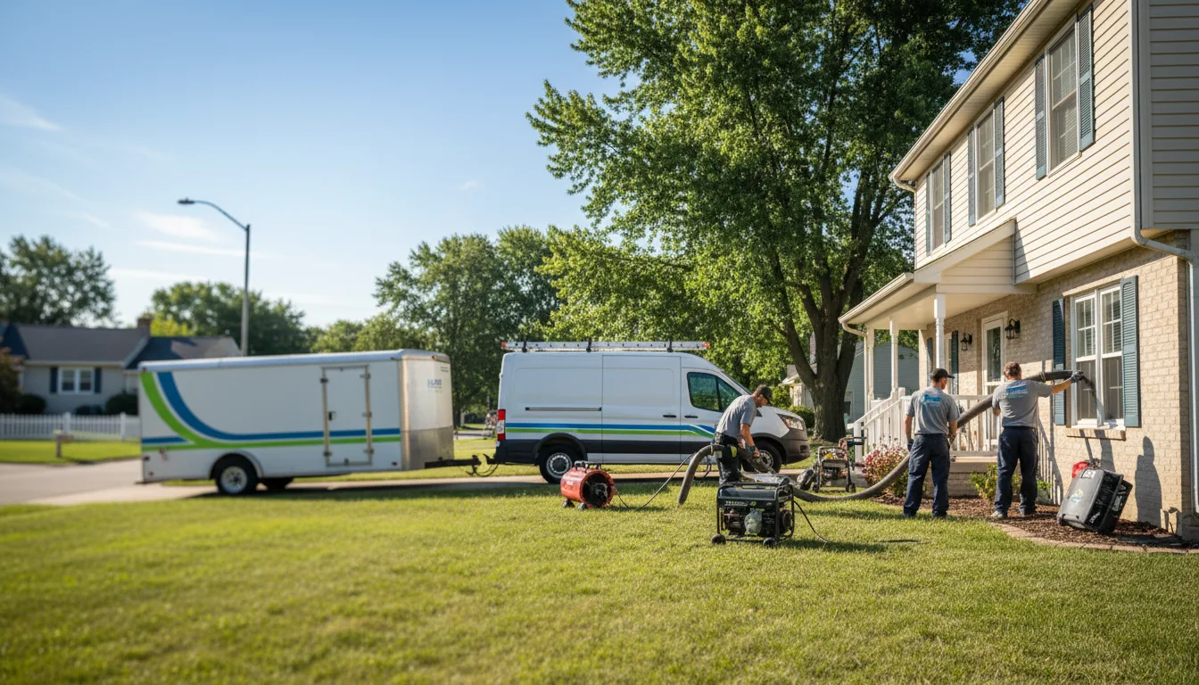 Flooded Basement Restoration And Cleanup With Repair in Outlook, MT near me